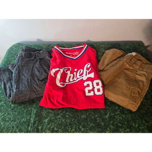 Boy's size 12 Youth Cargo Short and Shirt Bundle
